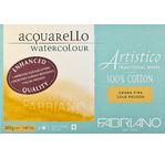 FABRIANO ARTISTICO WHITE- Bloc31x41-300g- 20 feuilles-grain fin