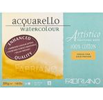 FABRIANO ARTISTICO WHITE- Bloc26x36-300g-20feuilles-grain fin