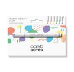 COPIC acrea set de 6 couleurs Light