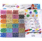 COPIC acrea présentoir 24 couleurs (24x12pcs) et 8 sets (4x2pcs)