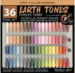 TOOLI Marqueur Acrylique Set Nature 36 couleurs EF 07mm