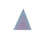 PAPERTREE ETOILE - Lot de 5 - Violet/Turquoise/Argent