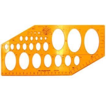GRAPH'IT STUDYGRAPH Trace Ellipses 35° Isometric