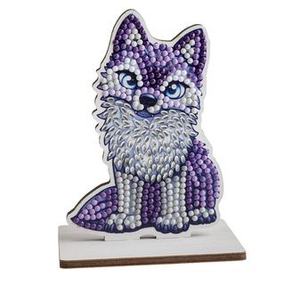 CRYSTAL ART Kit figurine à diamanter Renard Titan