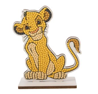 CRYSTAL ART Kit figurine à diamanter Disney Simba