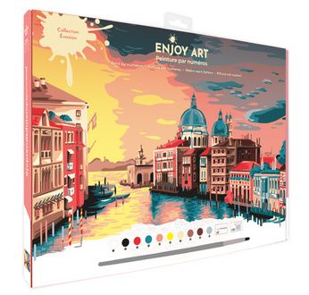 ENJOY ART - Peinture par numéros 40x30cm Venise