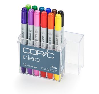 Set COPIC CIAO 12 couleurs