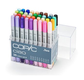 Set COPIC CIAO A- 36 couleurs