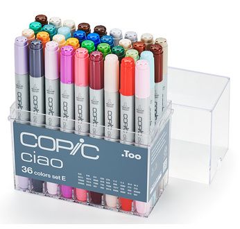 Set COPIC CIAO E - 36 couleurs