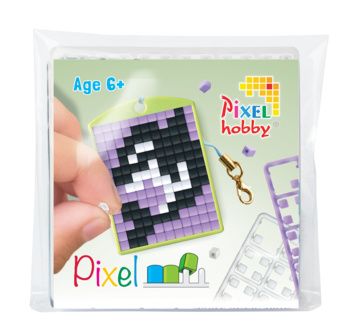 PIXEL Kit créatif porte-clé 4x3cm - Orque