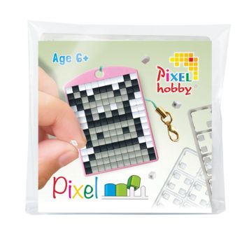 PIXEL Kit créatif porte-clé 4x3cm - Hippopotame