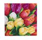 CRYSTAL ART Kit tableau broderie diamant 30x30cm Tulipes