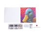 CRYSTAL ART Kit Carte à diamanter 18x18cm Canard