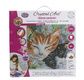 CRYSTAL ART Kit tableau broderie diamant 30x30cm Chats dormeurs