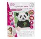 CRYSTAL ART Kit carte broderie diamant 18x18cm Bébé panda