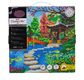 CRYSTAL ART Kit tableau broderie diamant 30x30cm Jardin japonais