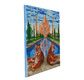 CRYSTAL ART Kit tableau broderie diamant 40x50cm Tigres Taj Mahal