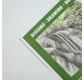 FABRIANO WHITE ECOLOGICAL ARTIST PAPER-Feuille 50x65 cm-200 gsm-blanc