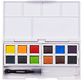 DERWENT - INKTENSE - palette 12 1/2 godets encre aquarellables #01