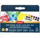 DERWENT - INKTENSE - palette 12 1/2 godets encre aquarellables #01