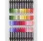 TOOLI Marqueur Acrylique Set Fleurs sauvages 28 couleurs EF 07mm