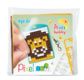 PIXEL Kit créatif porte-clé 4x3cm - Lion