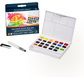 DERWENT - INKTENSE - palette 24 1/2 godets encre aquarellables